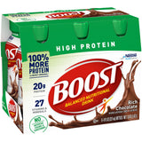 Boost® High Protein Oral Supplement Rich Chocolate Flavor Liquid 8 oz. Bottle (1107868_PK) 6/PK