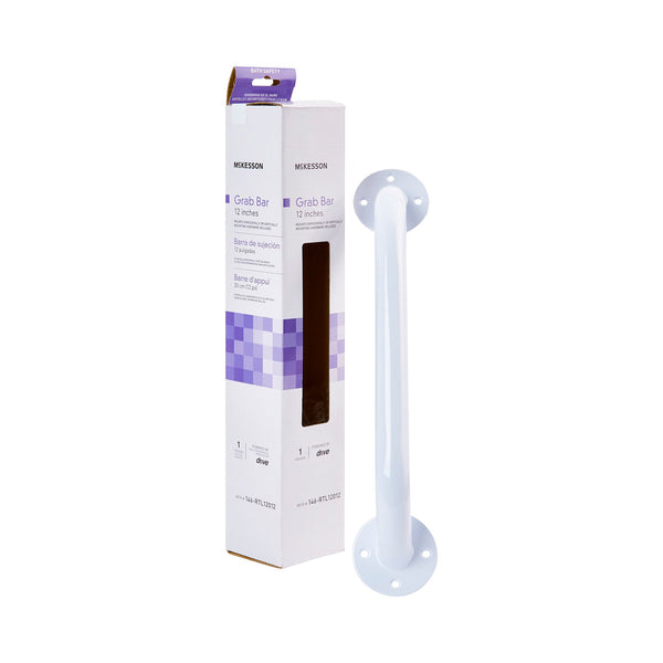 McKesson Wall Grab Bar White Steel (1065235_CS) 3/CS