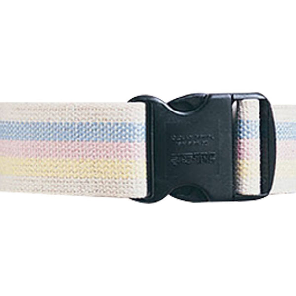 McKesson Gait Belt 60 Inch Length Pastel Stripe Polyester (864659_CS) 48/CS