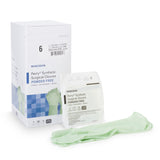 McKesson Perry® Performance Plus Surgical Glove Size 6 Sterile Polyisoprene Standard Cuff Length Smooth Green Chemo Tested (1044720_BX) 50/BX