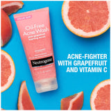 Neutrogena® Oil-Free Acne Wash Acne Treatment 4.2 oz. Foaming Scrub (1193259_EA) 1/EA