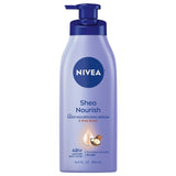 Nivea® Shea Daily Moisture Hand and Body Moisturizer 16.9 oz. Pump Bottle Scented Lotion (1231868_EA) 1/EA