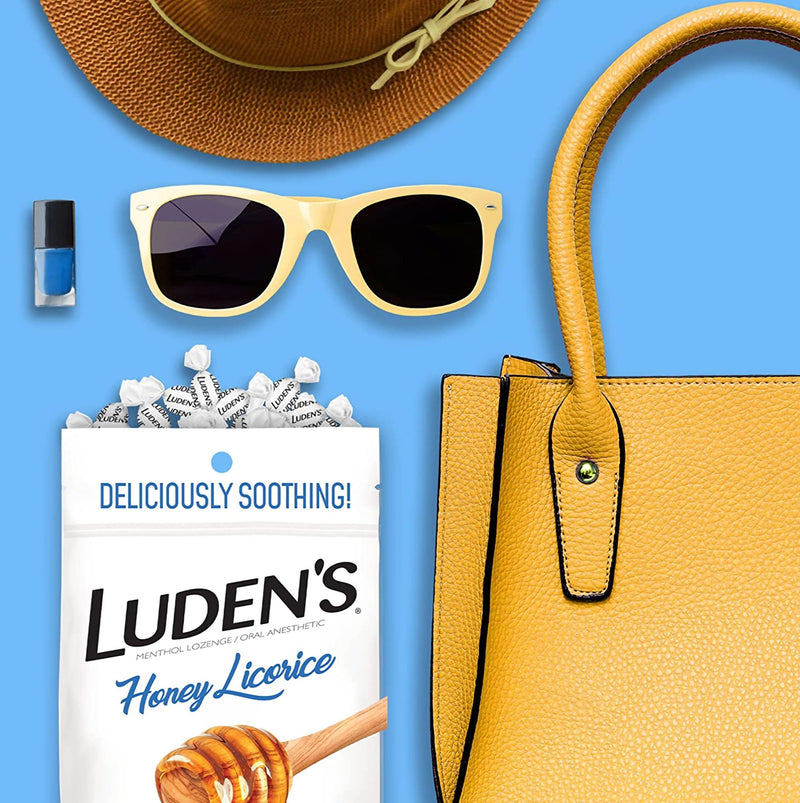 Luden's® Sore Throat Relief 3.2 mg Strength Lozenge 30 per Bag (1211521_BG) 30/BG