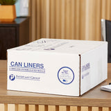 McKesson Trash Bag 45 gal. Clear LLDPE 0.90 mil 40 X 46 Inch Star Seal Bottom Coreless Roll (1137634_CS) 100/CS