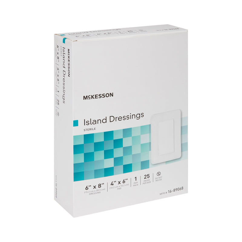 McKesson Island Dressing 6 X 8 Inch Rectangle Sterile (488926_EA) 1/EA