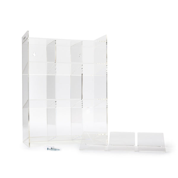 McKesson Tiered Tube Organizer 9 Place Clear 5-1/2 X 11-1/2 X 16 Inch (883766_EA) 1/EA