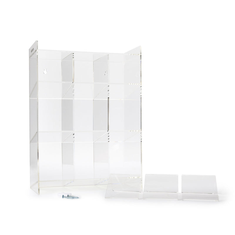 McKesson Tiered Tube Organizer 9 Place Clear 5-1/2 X 11-1/2 X 16 Inch (883766_EA) 1/EA