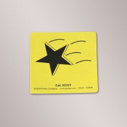 Posey® Magnetic Sign Alert Falling Star Symbol (871356_DZ) 12/DZ