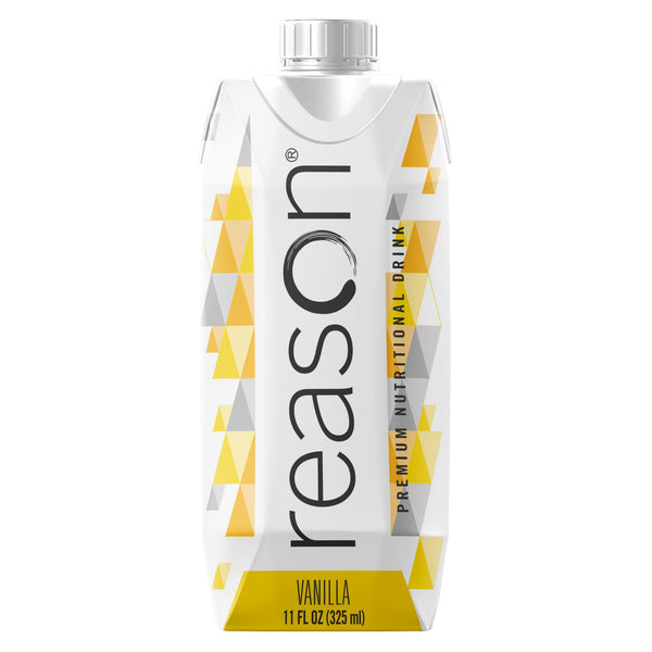 Reason™ Oral Supplement Vanilla Flavor Liquid 11 oz. Reclosable Carton (1234499_EA) 1/EA