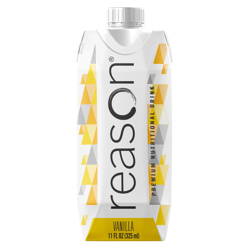 Reason™ Oral Supplement Vanilla Flavor Liquid 11 oz. Reclosable Carton (1234499_EA) 1/EA