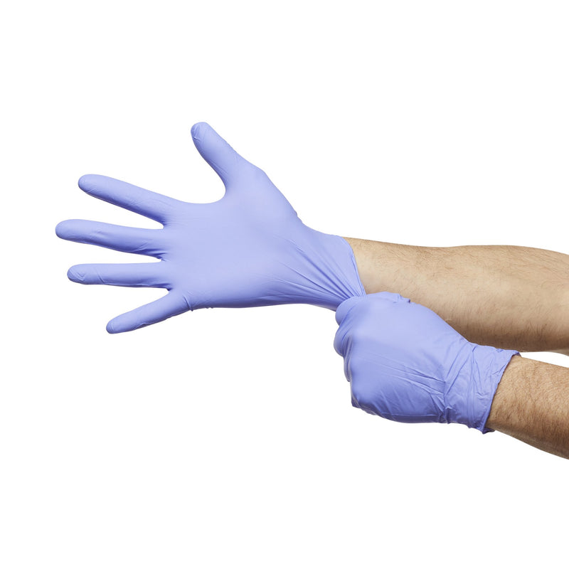Supreno® SE Exam Glove Large NonSterile Nitrile Standard Cuff Length Textured Fingertips Blue Not Rated (368032_CS) 1000/CS