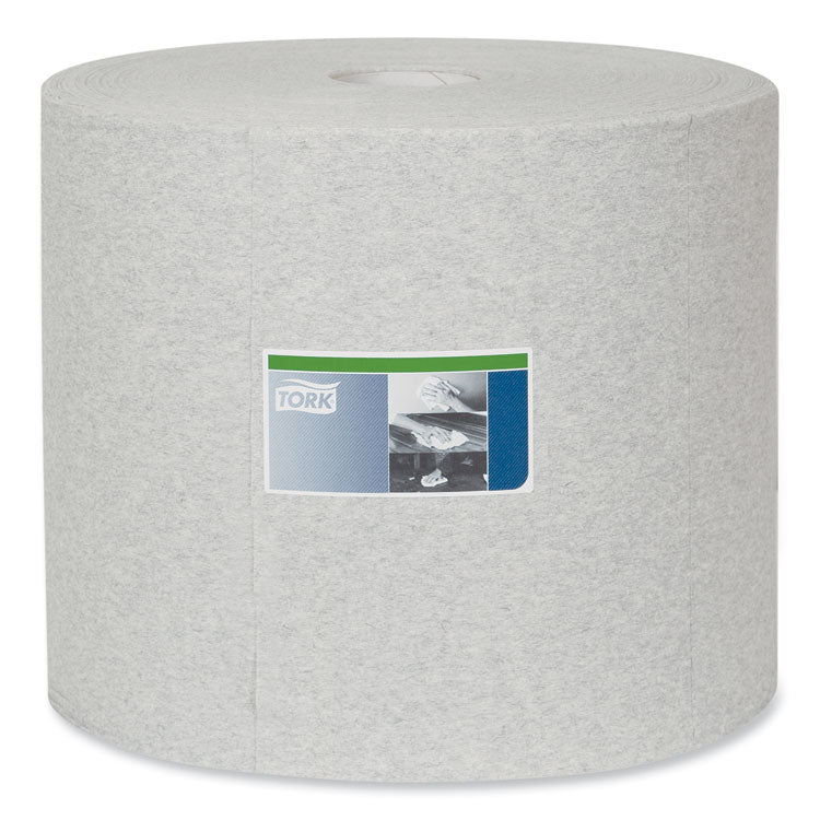 Tork® Industrial Cleaning Cloths, 1-Ply, 12.6 x 13.3, Gray, 1,050 Wipes/Roll (TRK520305) Each