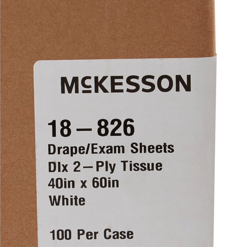 McKesson General Purpose Drape Physical Exam Drape 40 W X 60 L Inch NonSterile (146455_CS) 100/CS