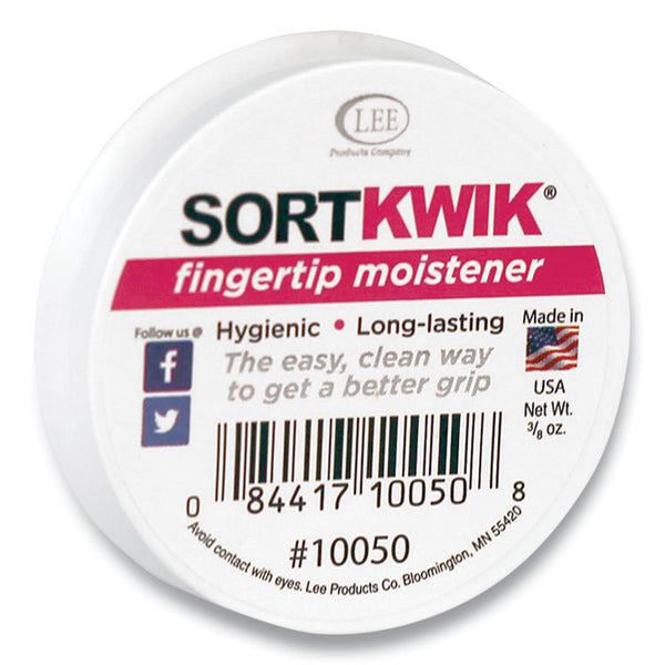 LEE Sortkwik Fingertip Moisteners, 0.38 oz, Pink (LEE10050) Each