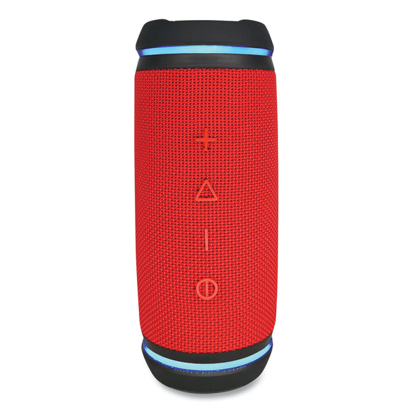 SOUND RING Wireless Portable Speaker, Red (MHSBT5750RED) Each