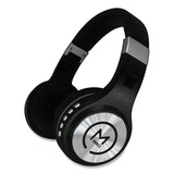 Morpheus 360® SERENITY Stereo Wireless Headphones with Microphone, 3 ft Cord, Black/Silver (MHSHP5500B) Each