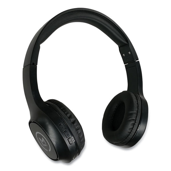 Morpheus 360® TREMORS Stereo Wireless Headphones with Microphone, 3 ft Cord, Black (MHSHP4500B) Each
