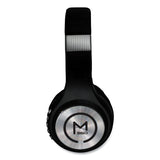 Morpheus 360® SERENITY Stereo Wireless Headphones with Microphone, 3 ft Cord, Black/Silver (MHSHP5500B) Each