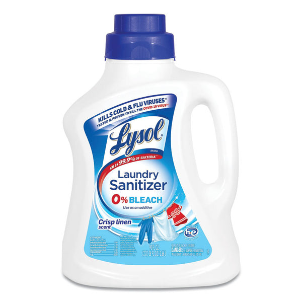 LYSOL® Brand Laundry Sanitizer, Liquid, Crisp Linen, 90 oz (RAC95872EA) Each