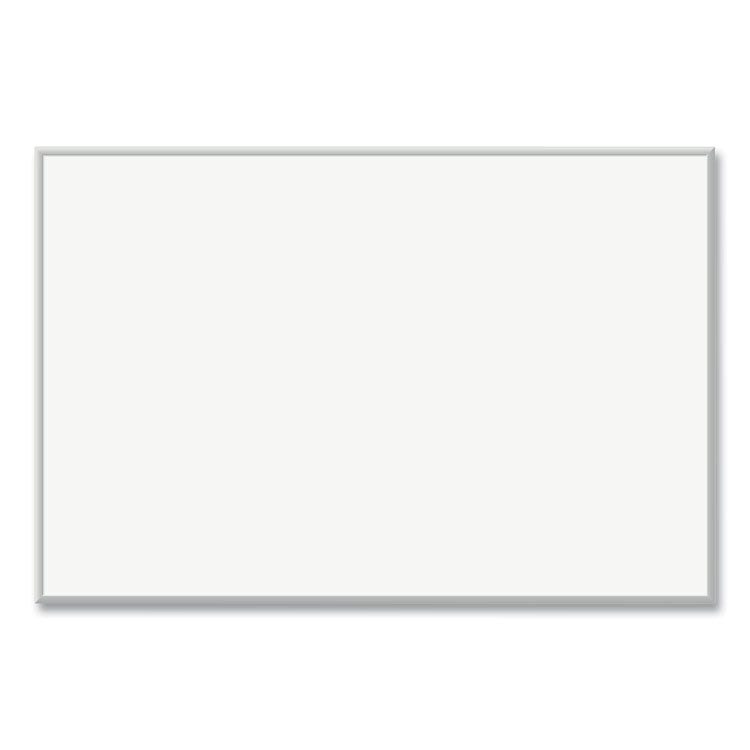 U Brands Magnetic Dry Erase Board with Aluminum Frame, 70 x 47, White Surface, Silver Frame (UBR073U0001) Each