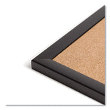 U Brands Cork Bulletin Board, 47 x 35, Tan Surface, Black Frame (UBR2876U0001) Each