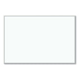 U Brands Melamine Dry Erase Board, 70 x 47, White Surface, Silver Frame (UBR033U0001) Each