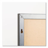 U Brands Magnetic Dry Erase Board with MDF Frame, 23 x 17, White Surface, Black Frame (UBR307U0001) Each