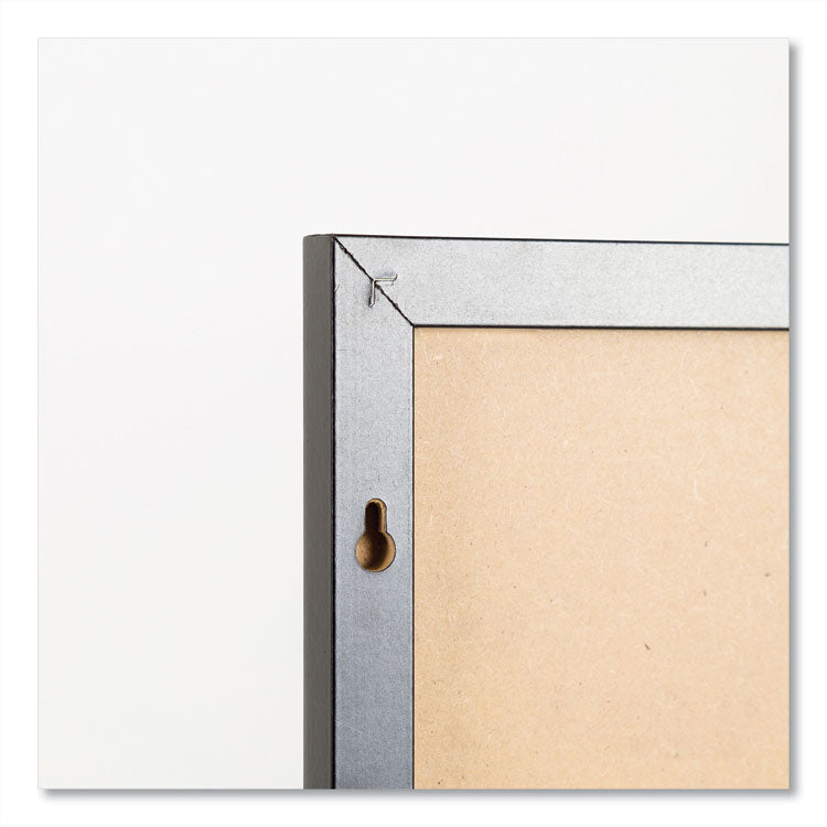 U Brands Magnetic Dry Erase Board with MDF Frame, 23 x 17, White Surface, Black Frame (UBR307U0001) Each