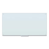 U Brands Glass Dry Erase Board, 70 x 35, White Surface (UBR123U0001) Each