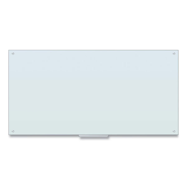 U Brands Glass Dry Erase Board, 70 x 35, White Surface (UBR123U0001) Each