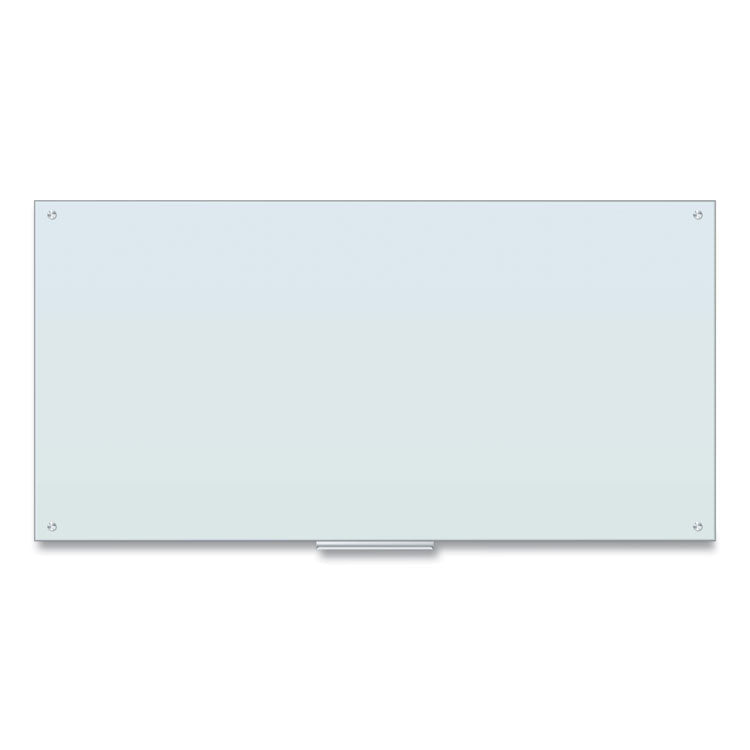 U Brands Glass Dry Erase Board, 70 x 35, White Surface (UBR123U0001) Each