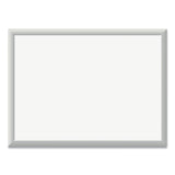 U Brands Magnetic Dry Erase Board with Aluminum Frame, 23 x 17, White Surface, Silver Frame (UBR070U0001) Each
