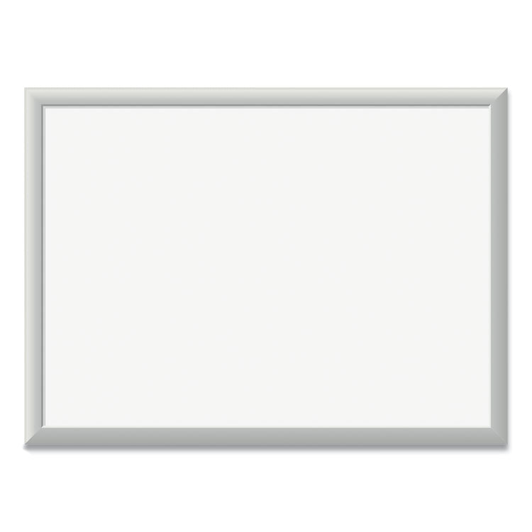 U Brands Magnetic Dry Erase Board with Aluminum Frame, 23 x 17, White Surface, Silver Frame (UBR070U0001) Each