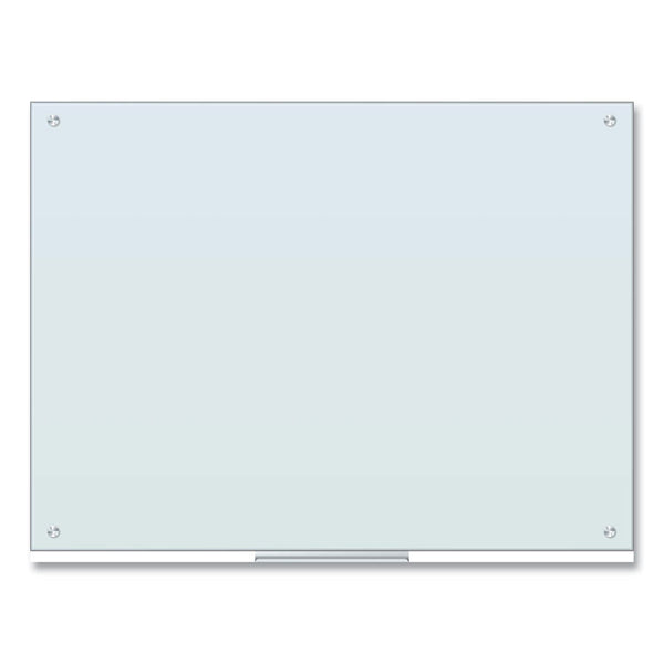 U Brands Glass Dry Erase Board, 47 x 35, White Surface (UBR121U0001) Each