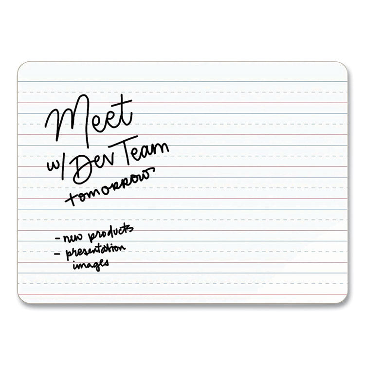 U Brands Double-Sided Dry Erase Lap Board, 12 x 9, White Surface, 10/Pack (UBR483U0001) Pack of 10