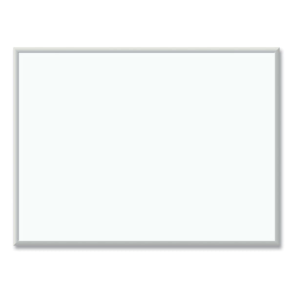 U Brands Melamine Dry Erase Board, 47 x 35, White Surface, Silver Frame (UBR032U0001) Each