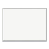 U Brands Magnetic Dry Erase Board with Aluminum Frame, 47 x 35, White Surface, Silver Frame (UBR072U0001) Each