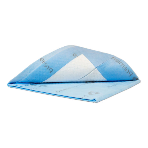 PremierPro™ Disposable Underpad 17 X 24 Inch Fluff Light Absorbency (1176419_CS) 300/CS