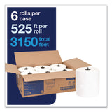 Tork® Advanced Matic Hand Towel Roll, 2-Ply, 7.7" x 525 ft, White, 643/Roll, 6 Rolls/Carton (TRK290092A)