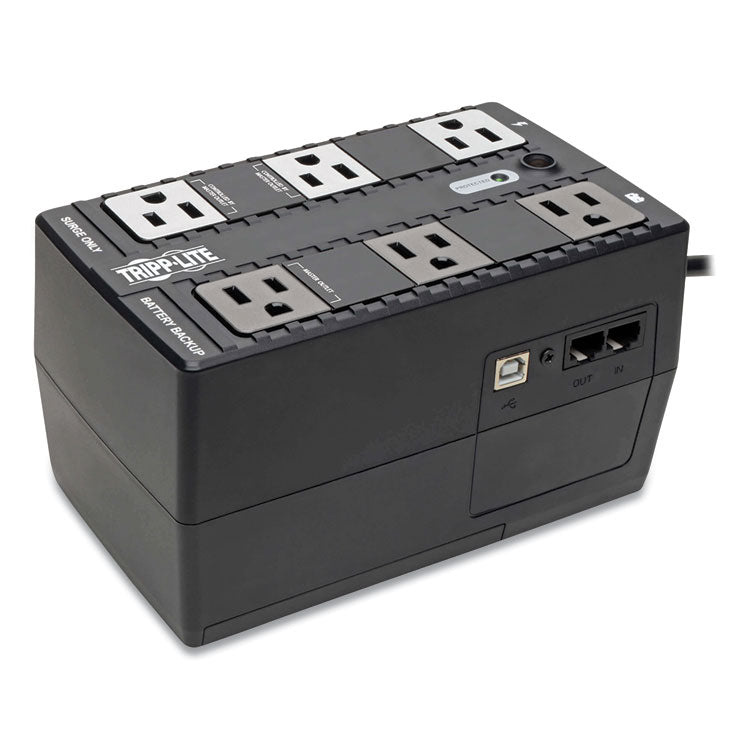 Tripp Lite ECO Series Energy-Saving Standby UPS, 6 Outlets, 350 VA, 316 J (TRPECO350UPS) Each