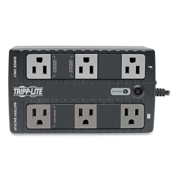 Tripp Lite ECO Series Energy-Saving Standby UPS, 6 Outlets, 350 VA, 316 J (TRPECO350UPS)