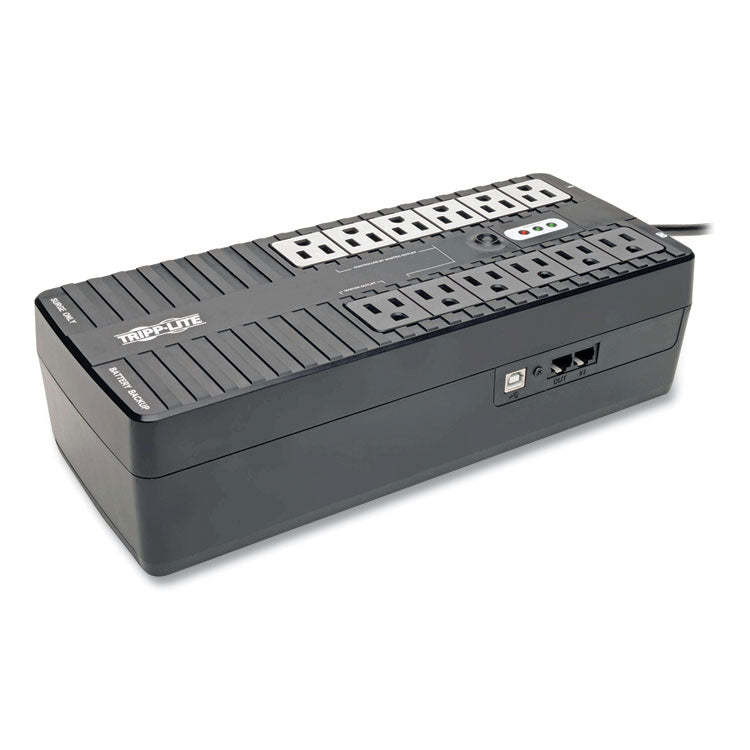 Tripp Lite ECO Series Energy-Saving Standby UPS with USB, 12 Outlets, 750 VA, 420 J (TRPECO750UPS) Each
