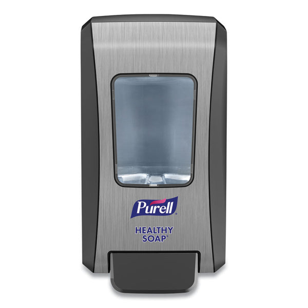 PURELL® FMX-20 Soap Push-Style Dispenser, 2,000 mL, 6.5 x 4.65 x 11.86, Graphite/Chrome, 6/Carton (GOJ523406CT)