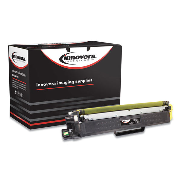 Innovera® Remanufactured Yellow Toner, Replacement for TN223Y, 1,300 Page-Yield (IVRTN223Y) Each