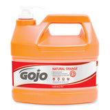 GOJO® NATURAL ORANGE Pumice Hand Cleaner, Citrus, 1 gal Pump Bottle, 2/Carton (GOJ095502CT) Case of 2