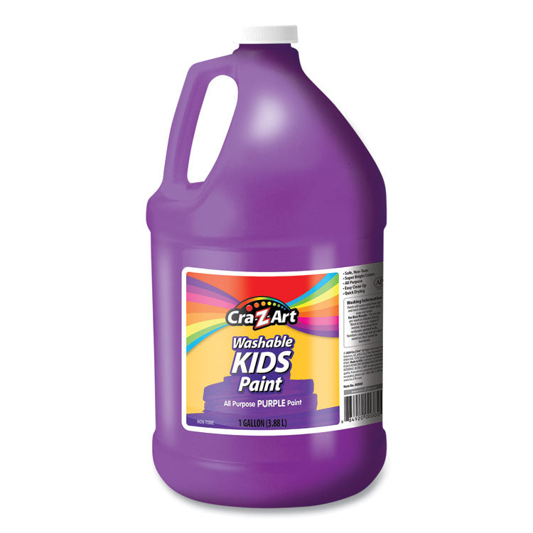 Cra-Z-Art® Washable Kids Paint, Purple, 1 gal Bottle (CZA760022) Each