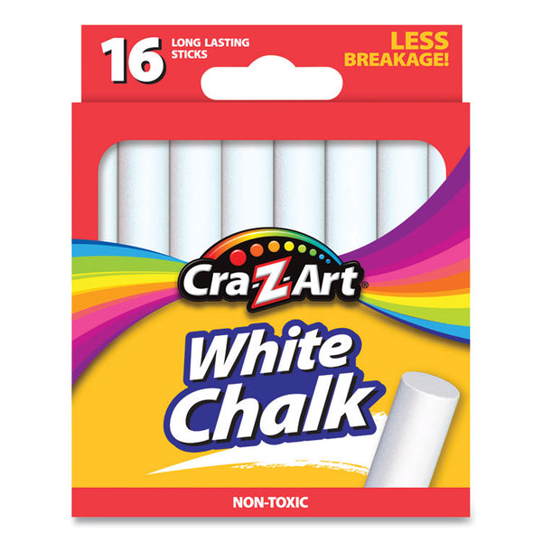 Cra-Z-Art® White Chalk, 16/Pack (CZA1080048) Pack of 16