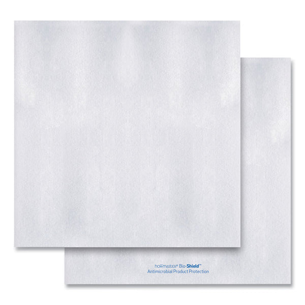 Hoffmaster® Bio-Shield Dinner Napkins, 1-Ply, 17 x 17, 8.5 x 8.5 Folded, White, 300/Carton (HFM253264)