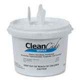 Wexford Labs CleanCide Disinfecting Wipes, 1-Ply, 8 x 5.5, Fresh Scent, White, 400/Tub (WXF3130B400DEA) Each