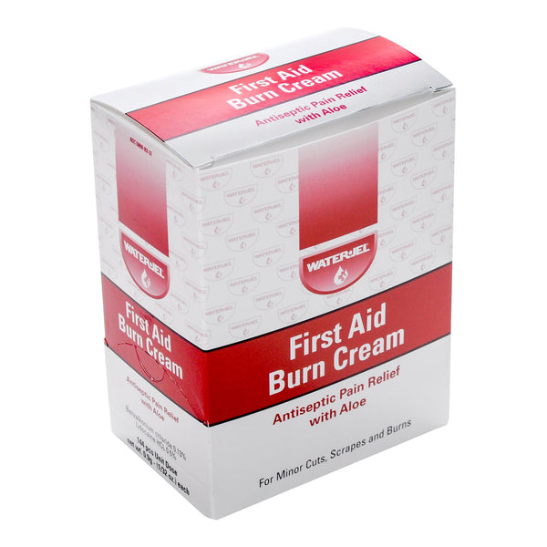 Water Jel® Burn Relief BZK (Benzalkonium Chloride) / Lidocaine HCl Cream 0.9 Gram Individual Packet (786382_BX) 144/BX